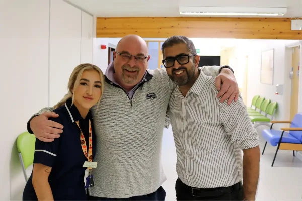 Lakeside patient thanks medical staff for saving his life
